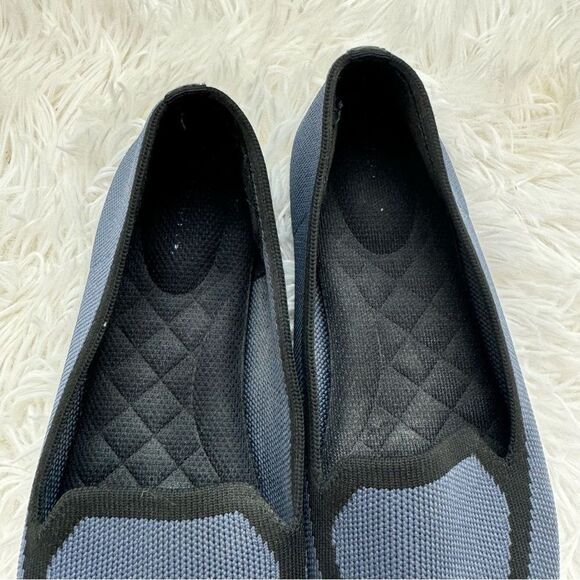 Birdies Blackbird Knit Pointed Toe Loafer Flats - Picture 5 of 10